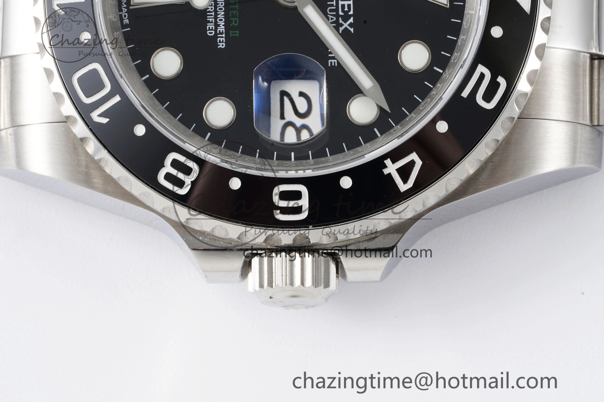 GMT Master II 116710 LN 904L SS APF 1:1 Best Edition on Oyster Bracelet VR3186 CHS TopPick 2043
