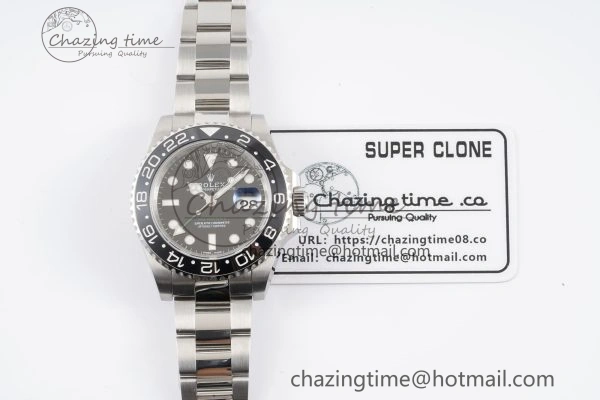 GMT Master II 116710 LN 904L SS APF 1:1 Best Edition on Oyster Bracelet VR3186 CHS TopPick 2043