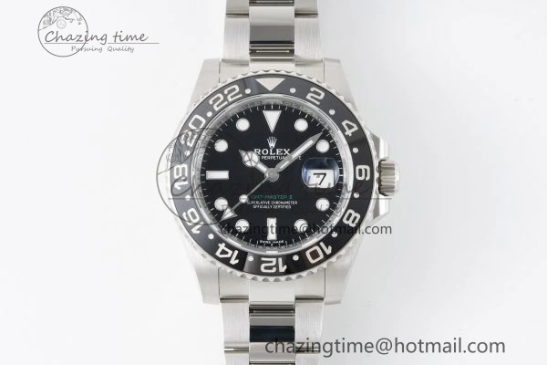 MultiPurpose GMT Master II 116710 LN 904L SS C+F 1:1 Best Edition Black Dial on Oyster Bracelet VR3285 CHS 2252