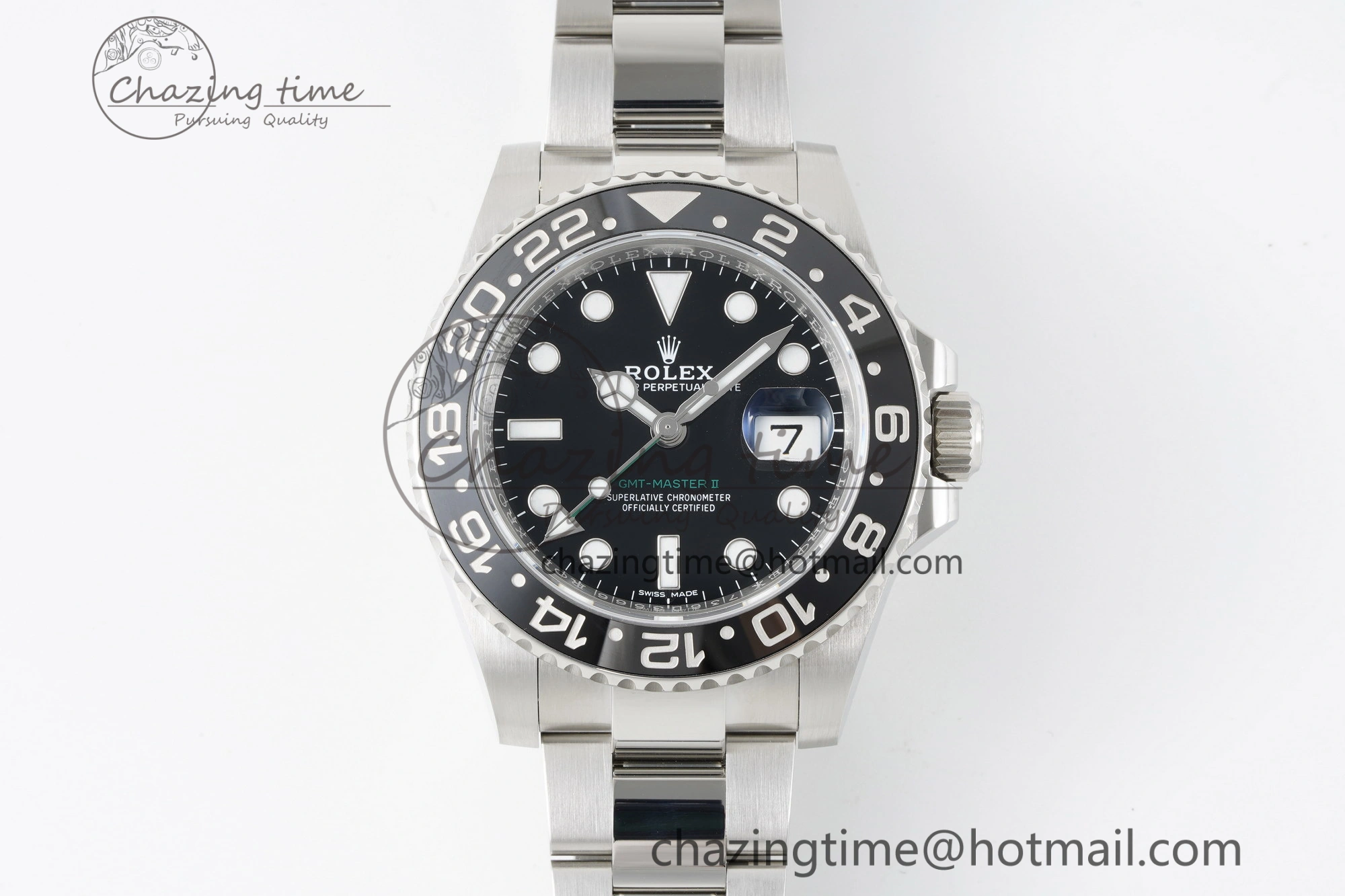 MultiPurpose GMT Master II 116710 LN 904L SS C+F 1:1 Best Edition Black Dial on Oyster Bracelet VR3285 CHS 2252