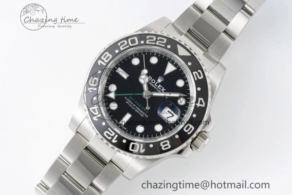 MultiPurpose GMT Master II 116710 LN 904L SS C+F 1:1 Best Edition Black Dial on Oyster Bracelet VR3285 CHS 2252
