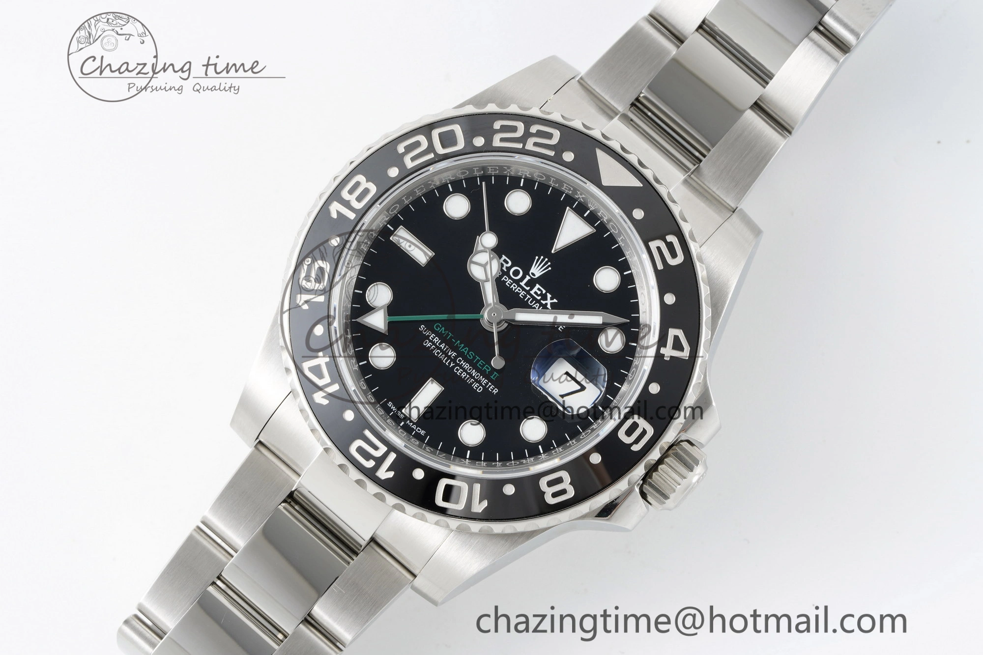 MultiPurpose GMT Master II 116710 LN 904L SS C+F 1:1 Best Edition Black Dial on Oyster Bracelet VR3285 CHS 2252