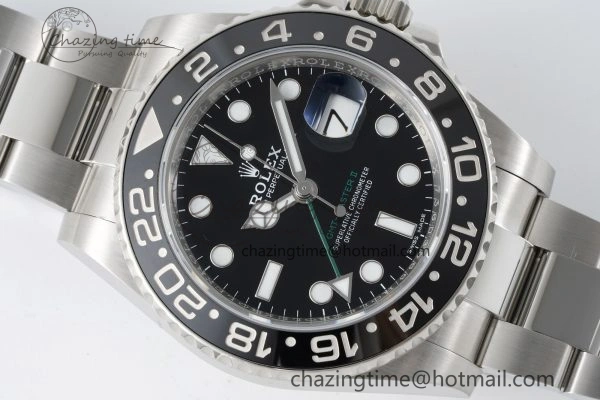MultiPurpose GMT Master II 116710 LN 904L SS C+F 1:1 Best Edition Black Dial on Oyster Bracelet VR3285 CHS 2252