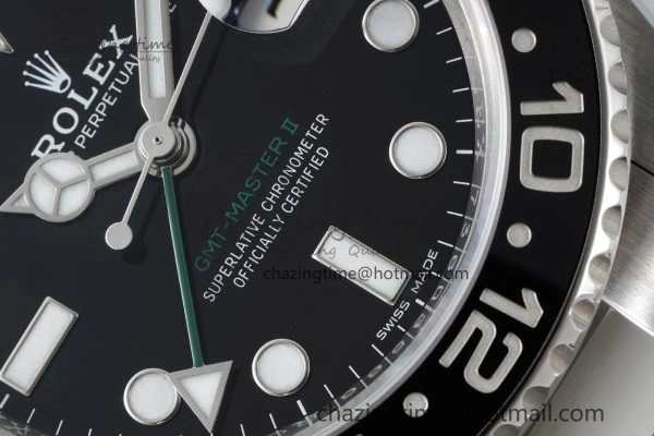 MultiPurpose GMT Master II 116710 LN 904L SS C+F 1:1 Best Edition Black Dial on Oyster Bracelet VR3285 CHS 2252