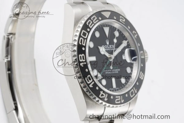 MultiPurpose GMT Master II 116710 LN 904L SS C+F 1:1 Best Edition Black Dial on Oyster Bracelet VR3285 CHS 2252