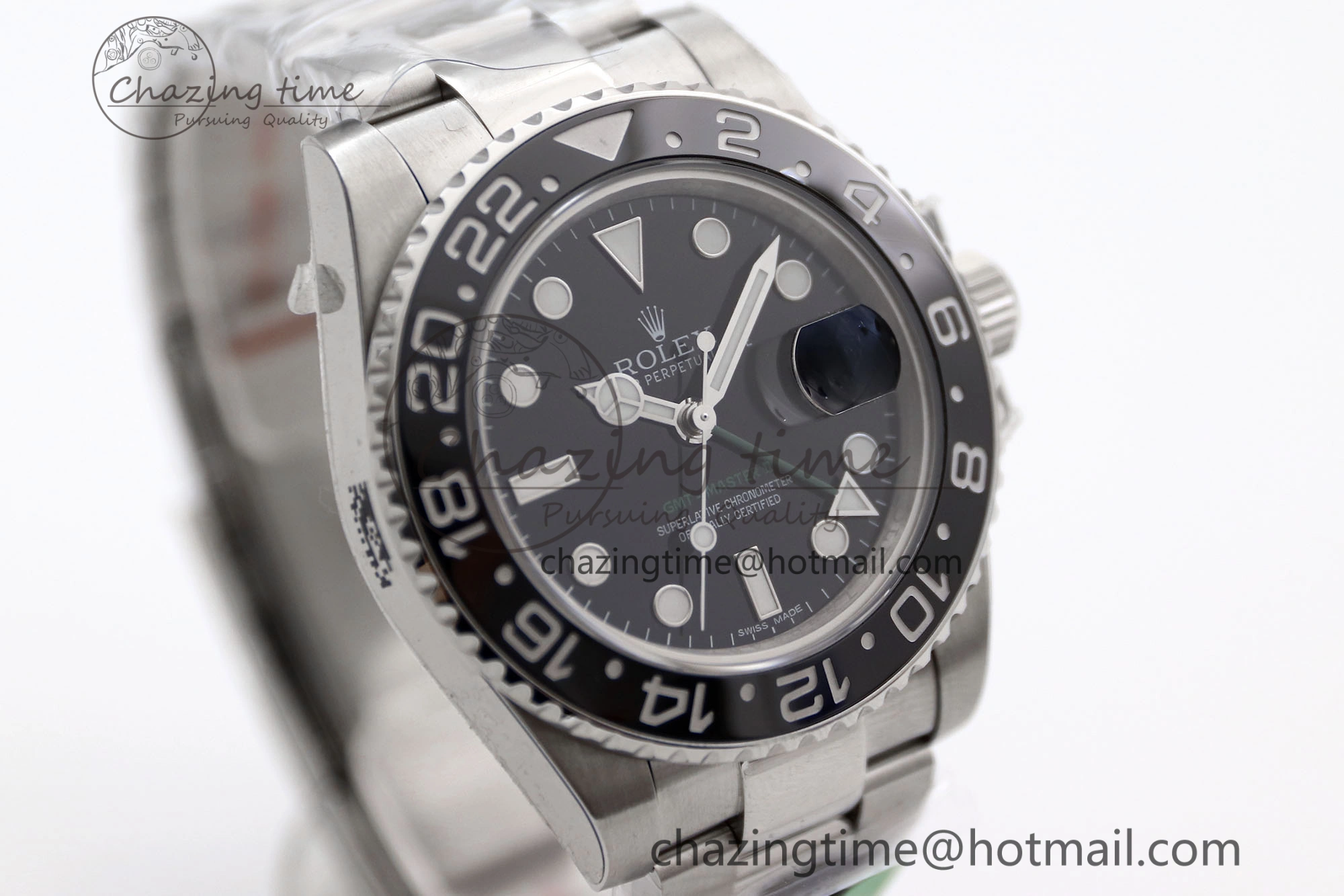 GMT Master II 116710 LN 904L SS TW+ Best Edition on Oyster Bracelet VR3186 CHS Cozy 1980