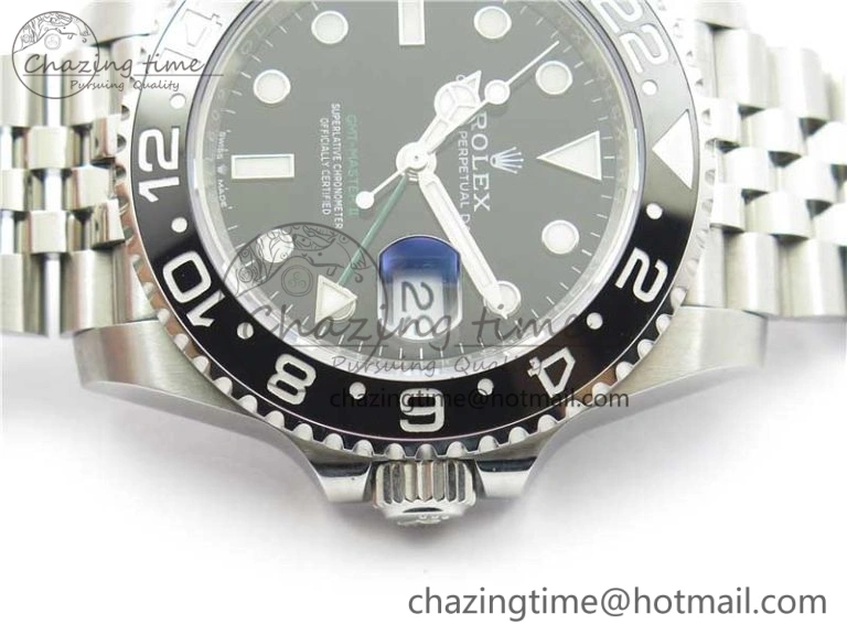 Lightweight GMT-Master II 116710 LN Black Ceramic 904L D1F 1:1 Best Edition On Jubilee Bracelet SA 2957