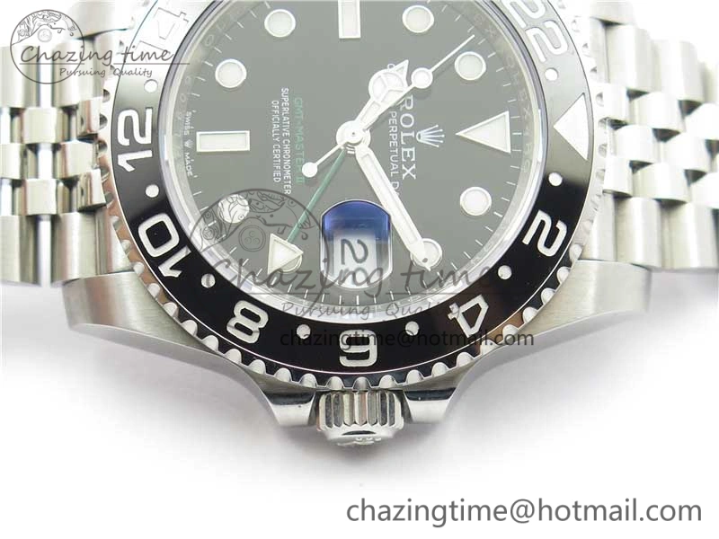 Lightweight GMT-Master II 116710 LN Black Ceramic 904L D1F 1:1 Best Edition On Jubilee Bracelet SA 2957