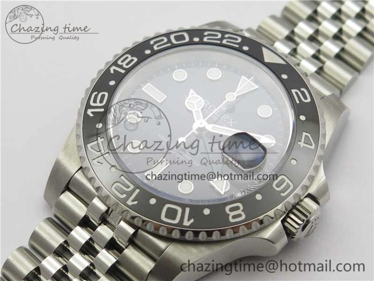Lightweight GMT-Master II 116710 LN Black Ceramic 904L D1F 1:1 Best Edition On Jubilee Bracelet SA 2957