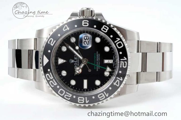 GMT-Master II 116710 LN Black Ceramic 904L Steel APSF 1:1 Best Edition VR3186 CHS Lightweight 2378