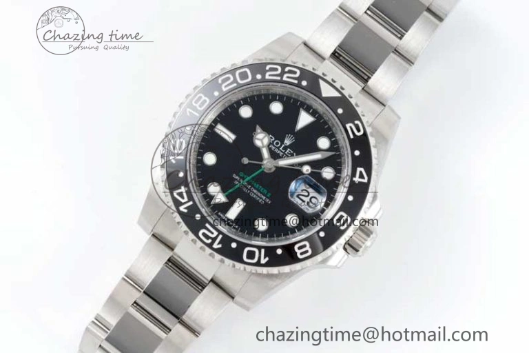 GMT-Master II 116710 LN Black Ceramic 904L Steel APSF 1:1 Best Edition VR3186 CHS Lightweight 2378