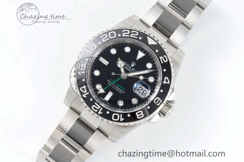 GMT-Master II 116710 LN Black Ceramic 904L Steel APSF 1:1 Best Edition VR3186 CHS Lightweight 2378