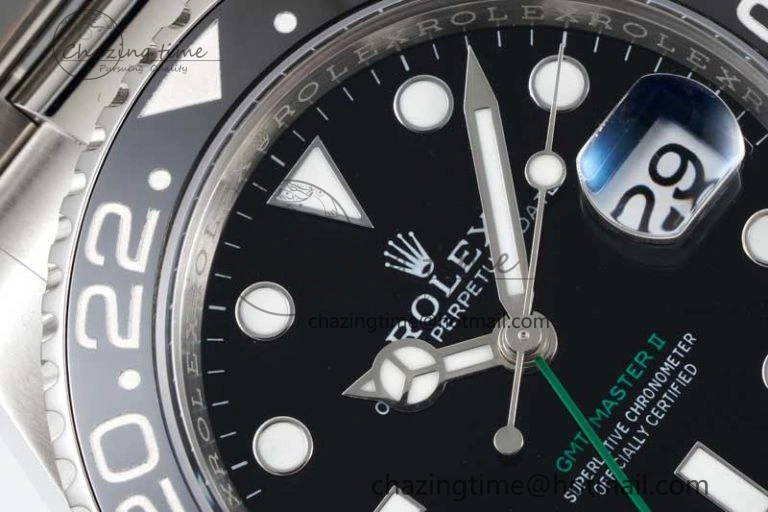 GMT-Master II 116710 LN Black Ceramic 904L Steel APSF 1:1 Best Edition VR3186 CHS Lightweight 2378