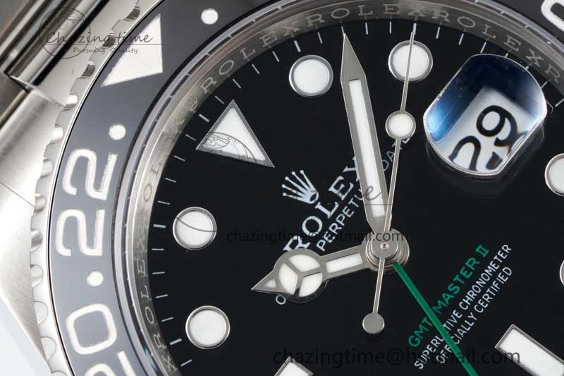 GMT-Master II 116710 LN Black Ceramic 904L Steel APSF 1:1 Best Edition VR3186 CHS Lightweight 2378
