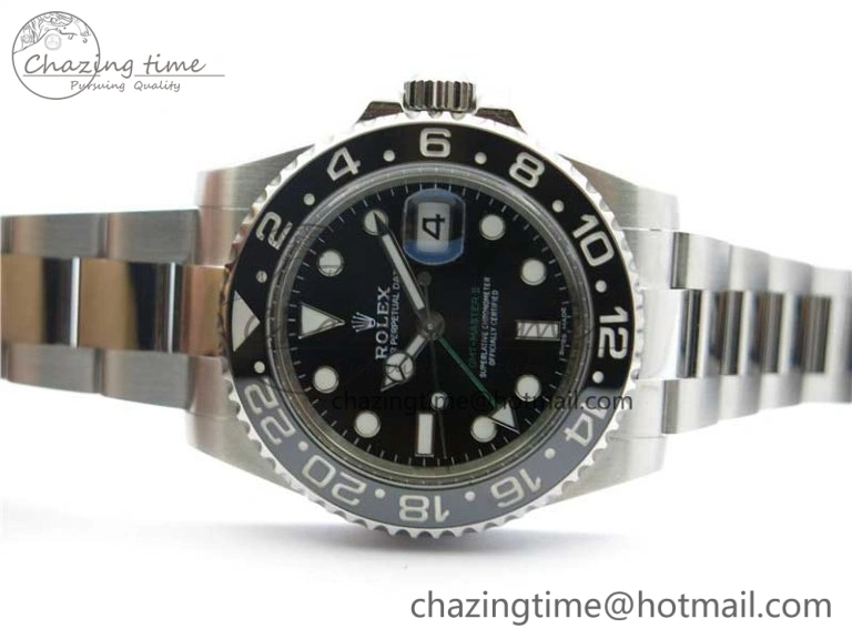 Breathable GMT-Master II 116710 LN Black Ceramic 904L Steel ARF 1:1 Best Edition SH3186 CHS 3203