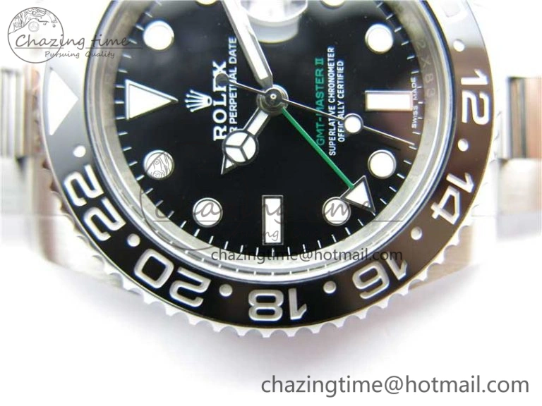 Breathable GMT-Master II 116710 LN Black Ceramic 904L Steel ARF 1:1 Best Edition SH3186 CHS 3203