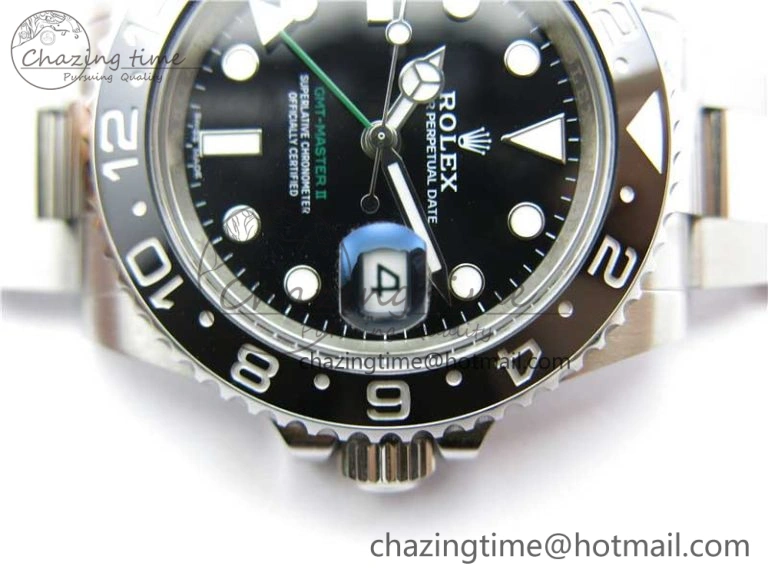Breathable GMT-Master II 116710 LN Black Ceramic 904L Steel ARF 1:1 Best Edition SH3186 CHS 3203