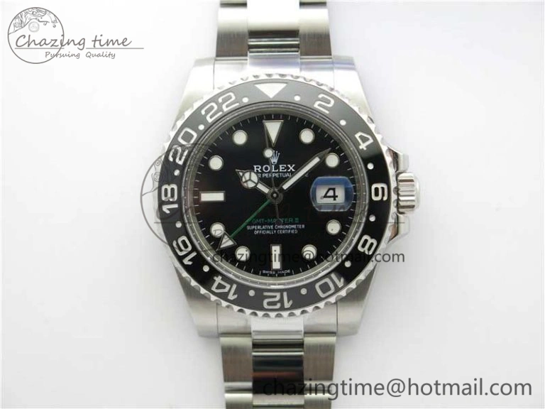 Breathable GMT-Master II 116710 LN Black Ceramic 904L Steel ARF 1:1 Best Edition SH3186 CHS 3203