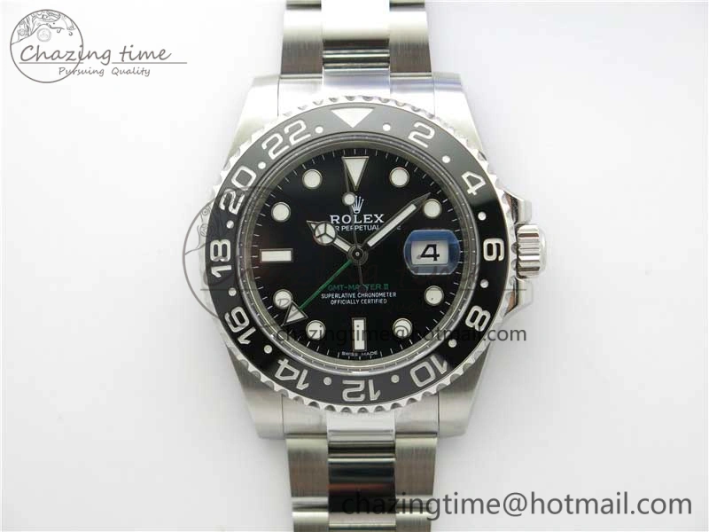 Breathable GMT-Master II 116710 LN Black Ceramic 904L Steel ARF 1:1 Best Edition SH3186 CHS 3203