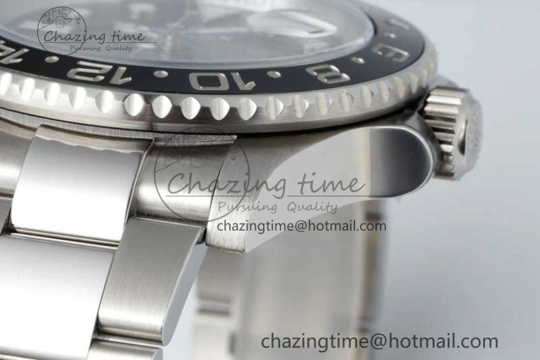 GMT-Master II 116710 LN Black Ceramic 904L Steel NTF 1:1 Best Edition on Oyster Strap VR3186 CHS SoftTouch 2300