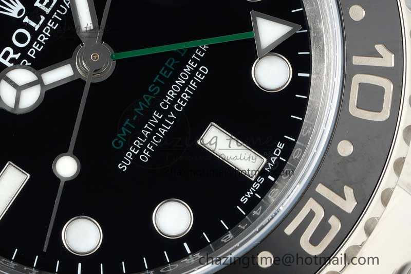 GMT-Master II 116710 LN Black Ceramic 904L Steel NTF 1:1 Best Edition on Oyster Strap VR3186 CHS SoftTouch 2300