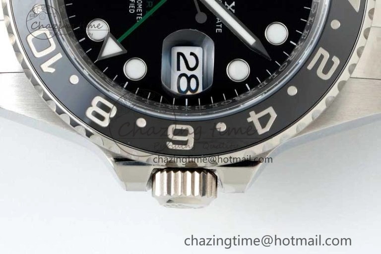 GMT-Master II 116710 LN Black Ceramic 904L Steel NTF 1:1 Best Edition on Oyster Strap VR3186 CHS SoftTouch 2300