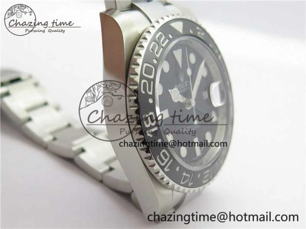 GMT-Master II 116710 LN Black Ceramic 904L Steel V9F 1:1 Best Edition SA3186 CHS Efficient 3067