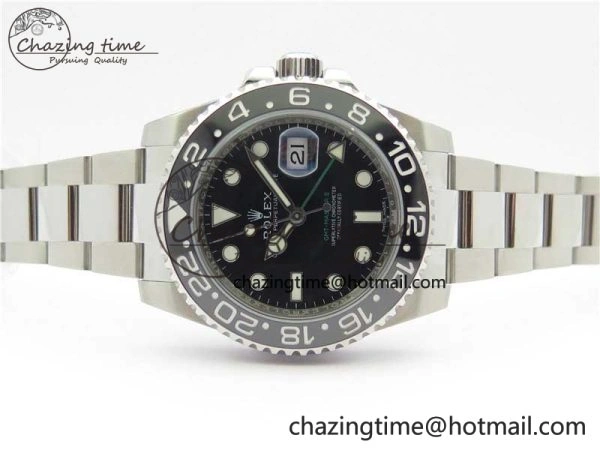 GMT-Master II 116710 LN Black Ceramic 904L Steel V9F 1:1 Best Edition SA3186 CHS Efficient 3067