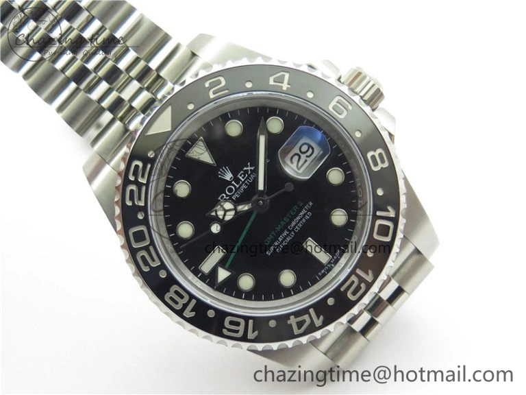Stretchable GMT-Master II 116710 LN Black Ceramic 904L Steel VRF 1:1 Best Edition On Jubilee Braclet VR3186 CHS V3 (CF Bezel) 2495