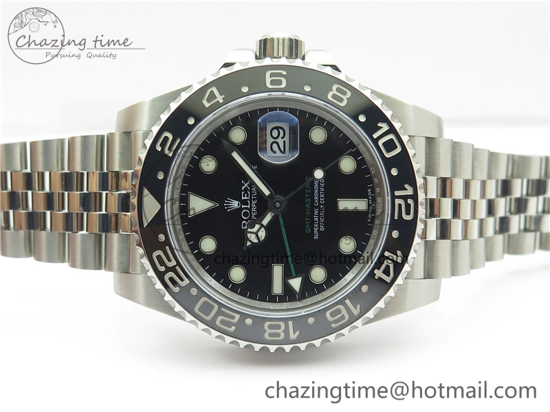 Stretchable GMT-Master II 116710 LN Black Ceramic 904L Steel VRF 1:1 Best Edition On Jubilee Braclet VR3186 CHS V3 (CF Bezel) 2495
