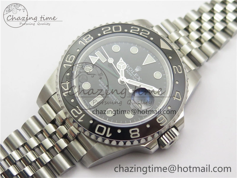 Stretchable GMT-Master II 116710 LN Black Ceramic 904L Steel VRF 1:1 Best Edition On Jubilee Braclet VR3186 CHS V3 (CF Bezel) 2495