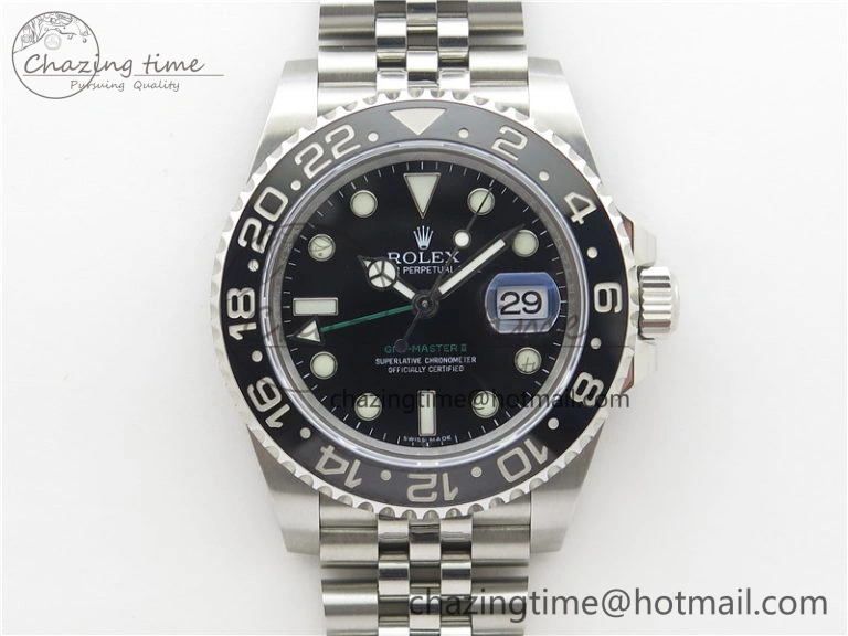 Stretchable GMT-Master II 116710 LN Black Ceramic 904L Steel VRF 1:1 Best Edition On Jubilee Braclet VR3186 CHS V3 (CF Bezel) 2495