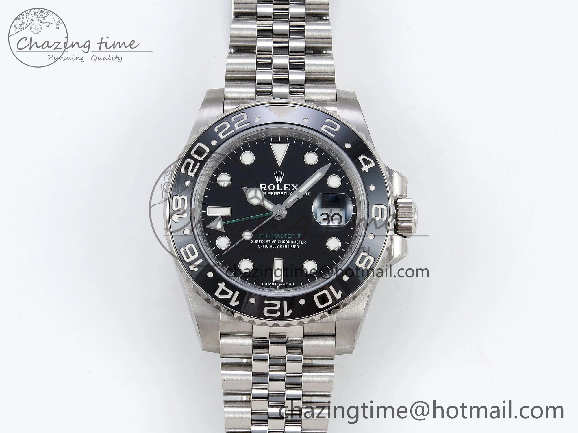 Stretchable GMT Master II 116710 LN HGF 904L SS 1:1 Best Edition on Jubilee Bracelet VR3186 CHS 1460