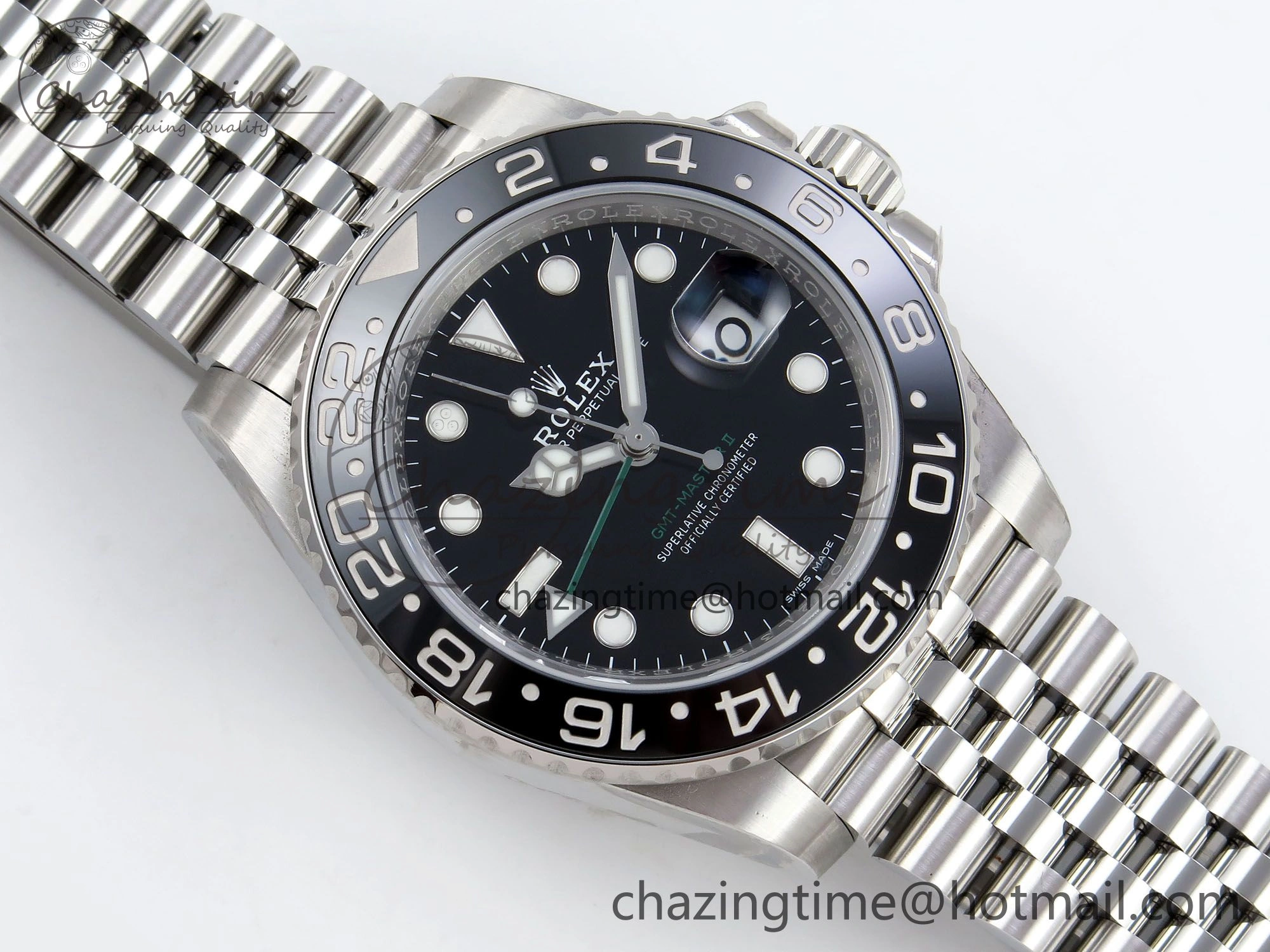 Stretchable GMT Master II 116710 LN HGF 904L SS 1:1 Best Edition on Jubilee Bracelet VR3186 CHS 1460