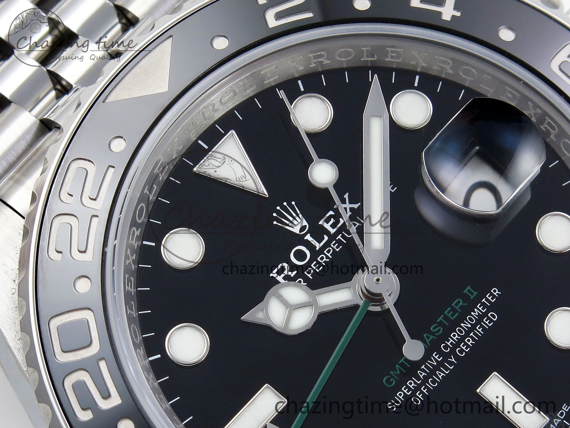 Stretchable GMT Master II 116710 LN HGF 904L SS 1:1 Best Edition on Jubilee Bracelet VR3186 CHS 1460