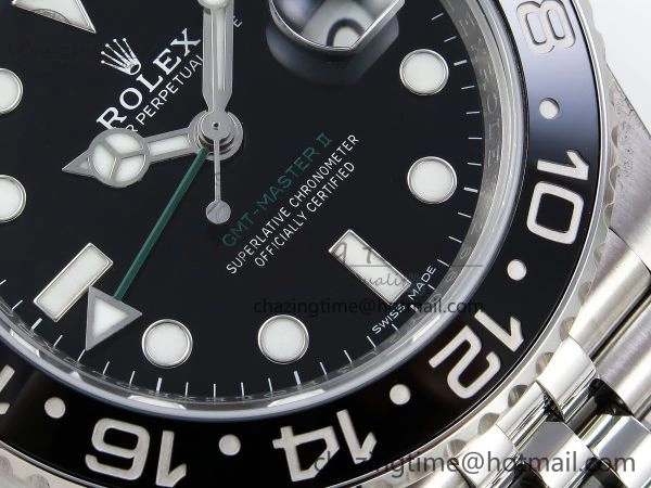 Stretchable GMT Master II 116710 LN HGF 904L SS 1:1 Best Edition on Jubilee Bracelet VR3186 CHS 1460