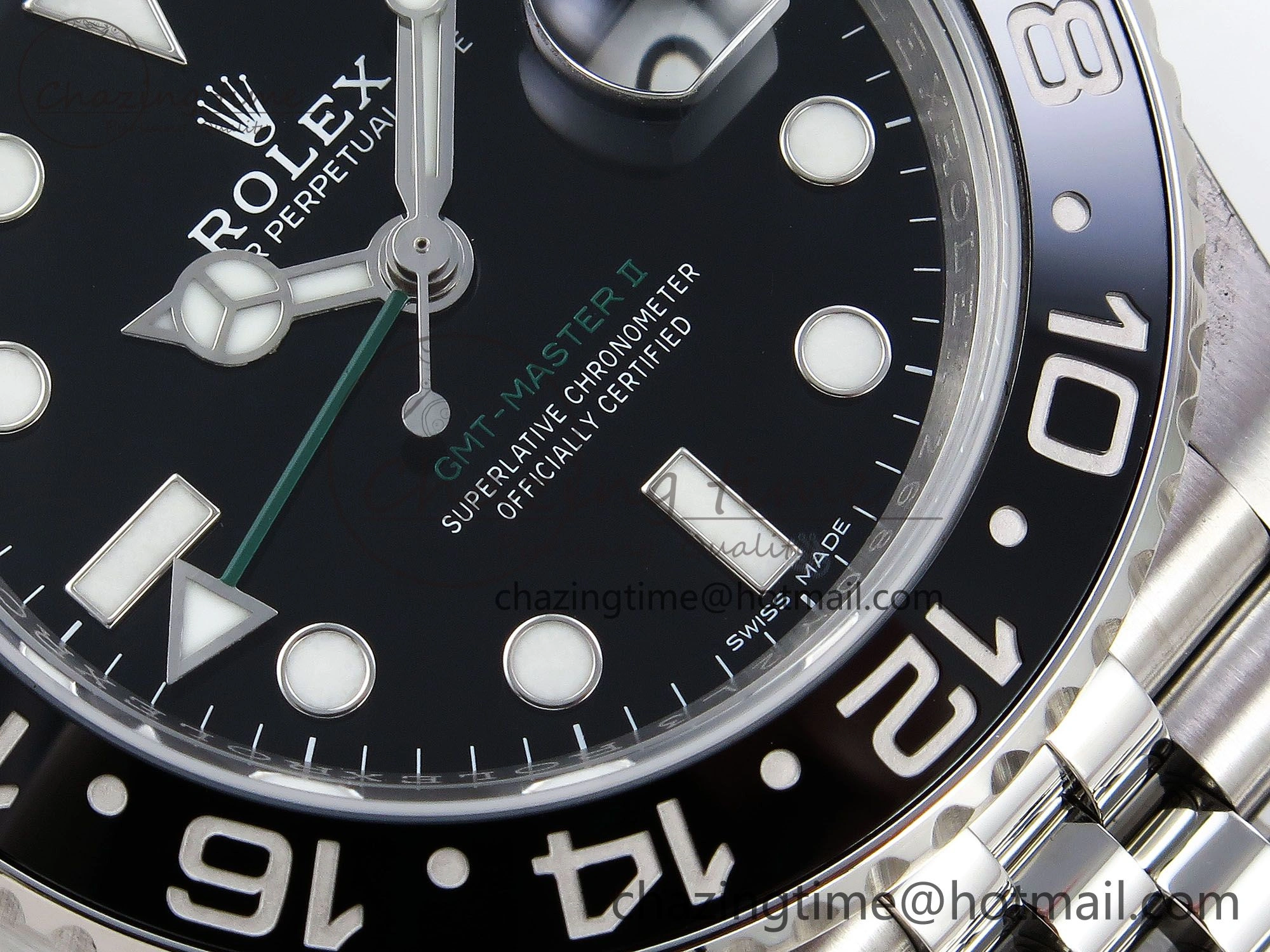 Stretchable GMT Master II 116710 LN HGF 904L SS 1:1 Best Edition on Jubilee Bracelet VR3186 CHS 1460