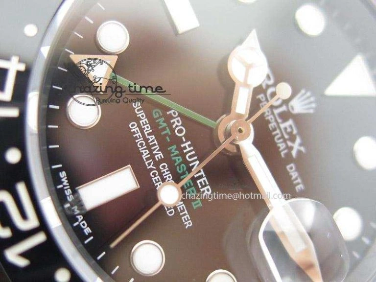 Supportive GMT-Master II 116710 LN Real Ceramic Bezel Pro Hunter Edition 4051