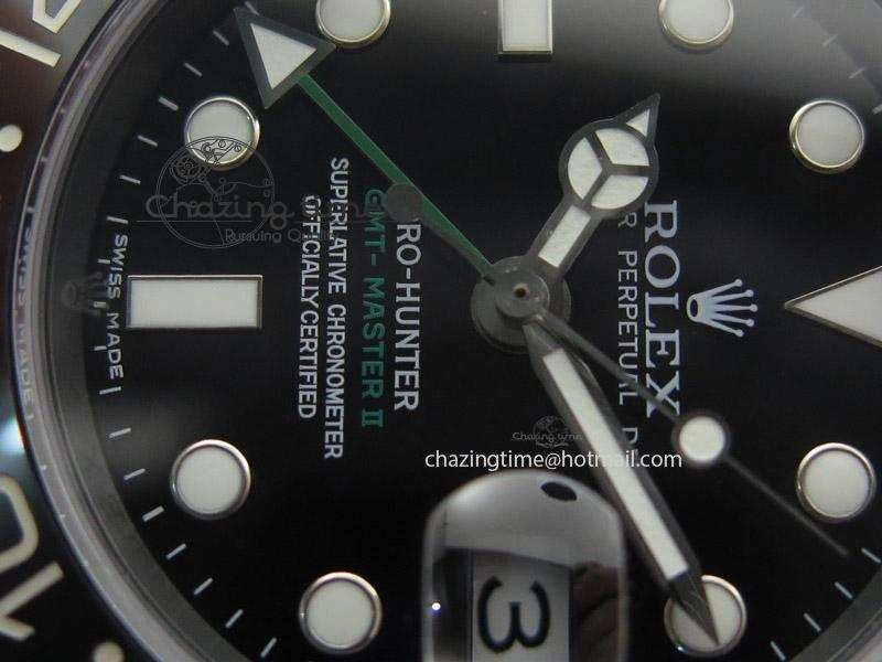 Supportive GMT-Master II 116710 LN Real Ceramic Bezel Pro Hunter Edition 4051