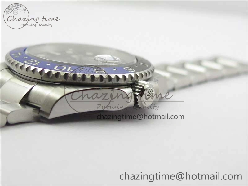 GMT Master II 116710BLNR Batman Ceramic 316L Steel ROF Best Edition Black Dial on SS Bracelet A Contemporary 2659