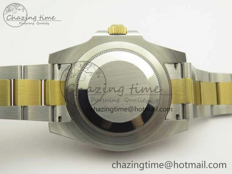 GMT Master II 116713 GMF 904L Steel Edition Green Dial on SS YG Bracelet A Casual 3386