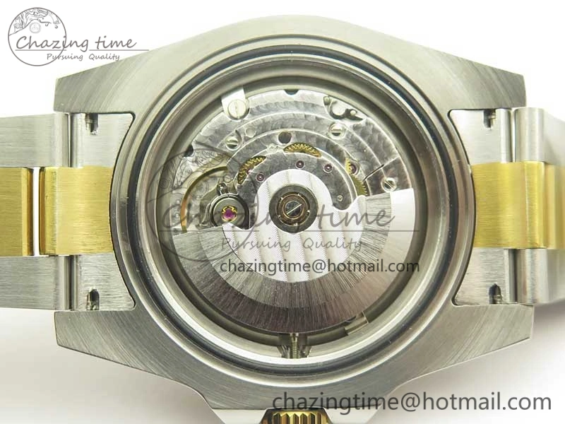 GMT Master II 116713 GMF 904L Steel Edition Green Dial on SS YG Bracelet A Casual 3386