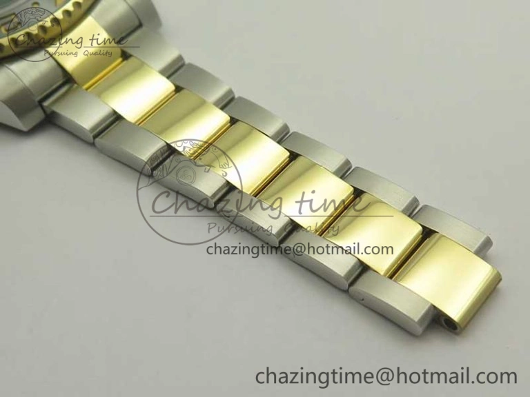 GMT Master II 116713 GMF 904L Steel Edition Green Dial on SS YG Bracelet A Casual 3386