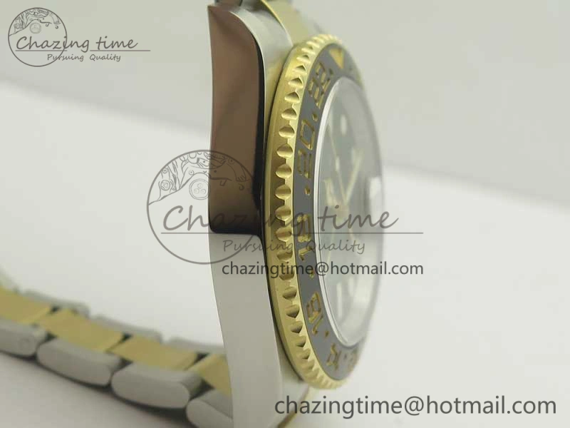 GMT Master II 116713 GMF 904L Steel Edition Green Dial on SS YG Bracelet A Casual 3386