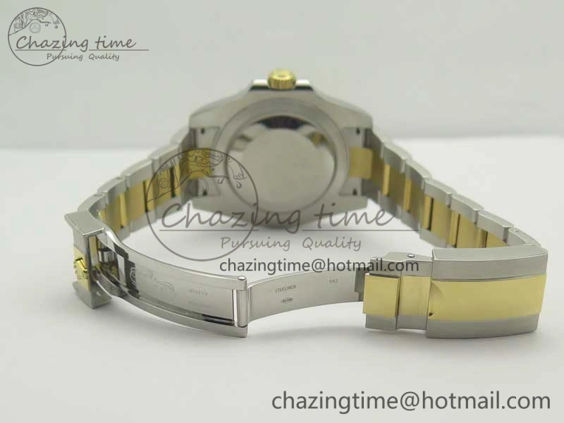 GMT Master II 116713 GMF 904L Steel Edition Green Dial on SS YG Bracelet A Casual 3386