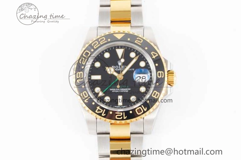 Durable GMT Master II 116713 LN 904L SS APF 1:1 Best Edition on SS YG Bracelet VR3186 CHS 2038
