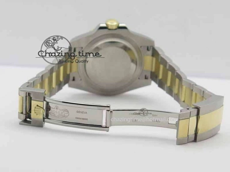 GMT-Master II 116713 LN Black Ceramic Thick YG Wrapped 1:1 Noob Best Edition A3187 (Correct Hand Stack) Breathable 3642