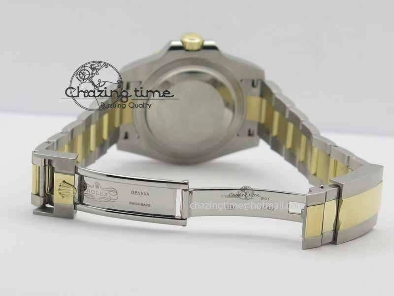 GMT-Master II 116713 LN Black Ceramic Thick YG Wrapped 1:1 Noob Best Edition A3187 (Correct Hand Stack) Breathable 3642