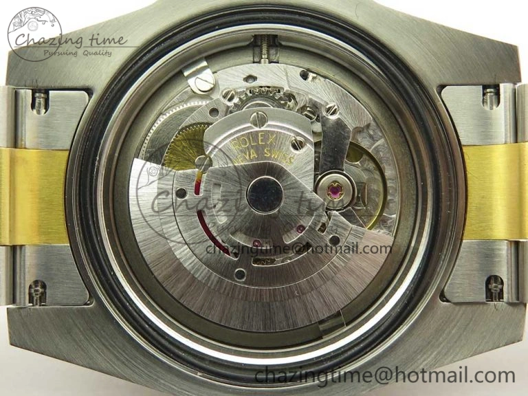 Original GMT-Master II 116713 LN Black Ceramic Thick YG Wrapped 904L Steel 1:1 Noob Best Edition A3187 (Correct Hand Stack) 3304