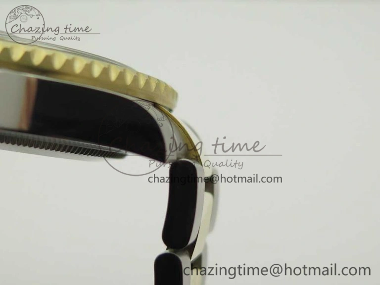 Original GMT-Master II 116713 LN Black Ceramic Thick YG Wrapped 904L Steel 1:1 Noob Best Edition A3187 (Correct Hand Stack) 3304